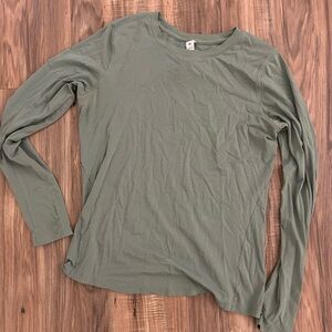 LuLuLemon Long Sleeve Shirt Sage Green